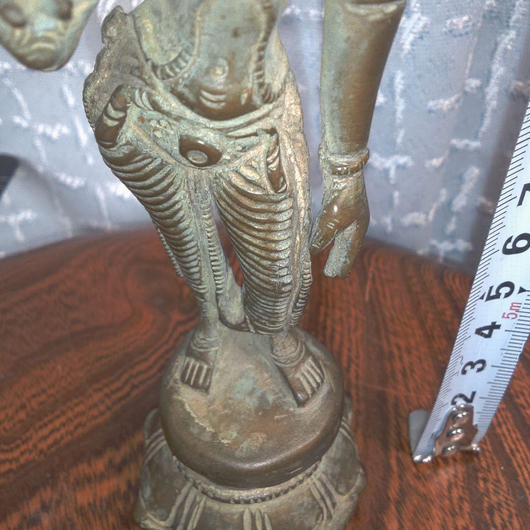 青銅製 ヒンドゥー神像 仏像 骨董 中国美術？
