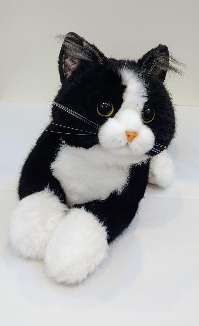 猫柄　猫雑貨　猫グッズ　なでなでねこちゃんEX ハチワレ　キャット　cat