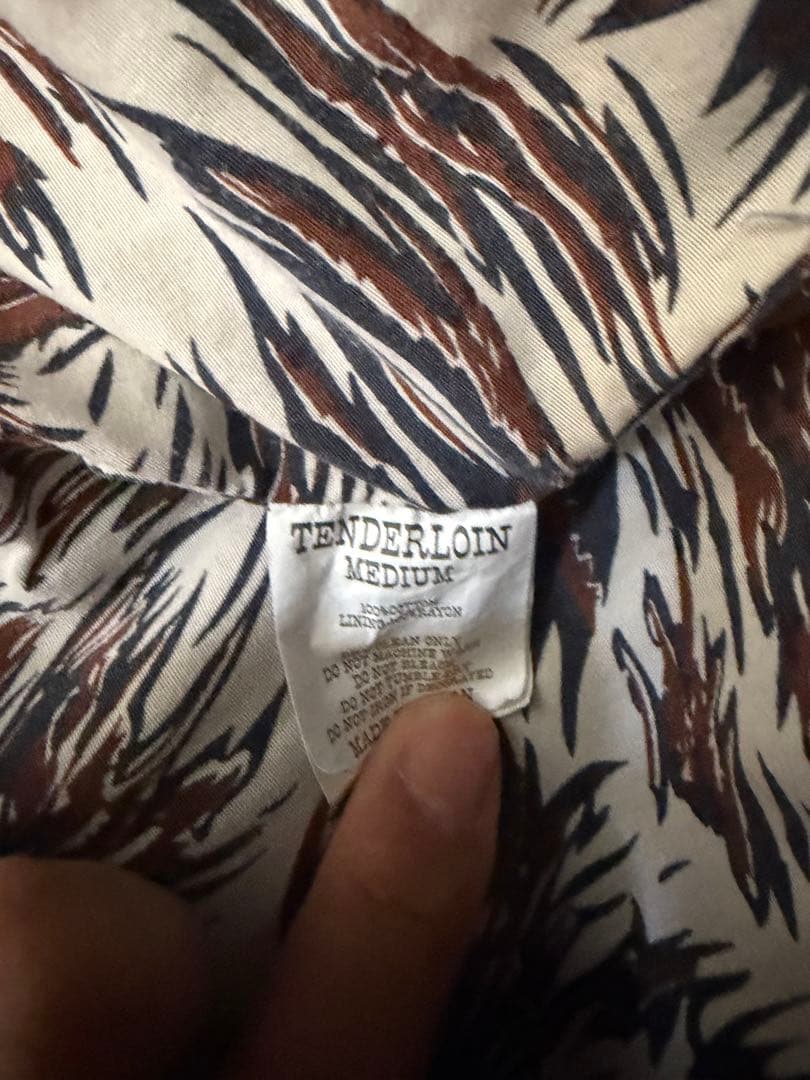 テンダーロイン　ウルフ　テーラードジャケット　ネイビー　Ｍ