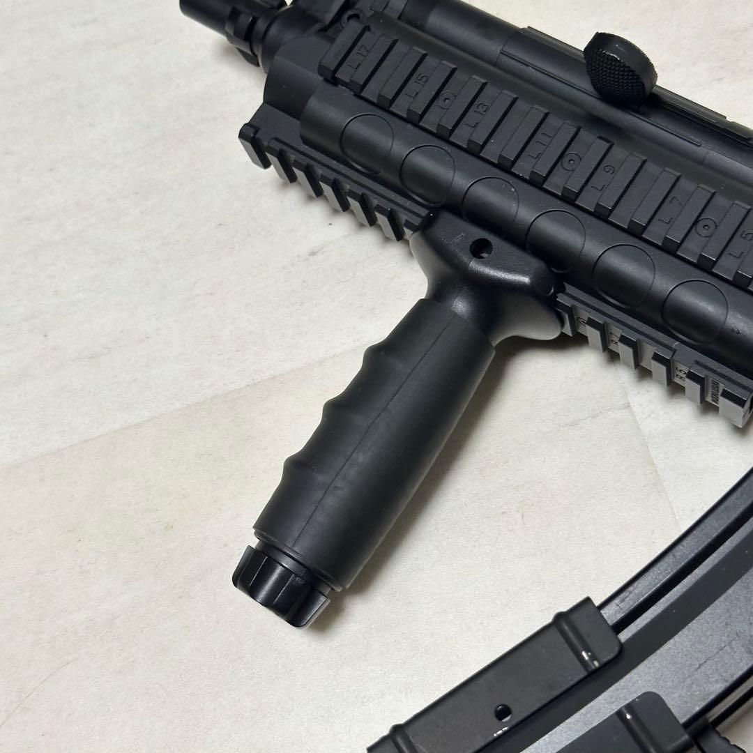 【動作良好／カスタム付】東京マルイ ライトプロ MP5 A5 R.A.S 10禁