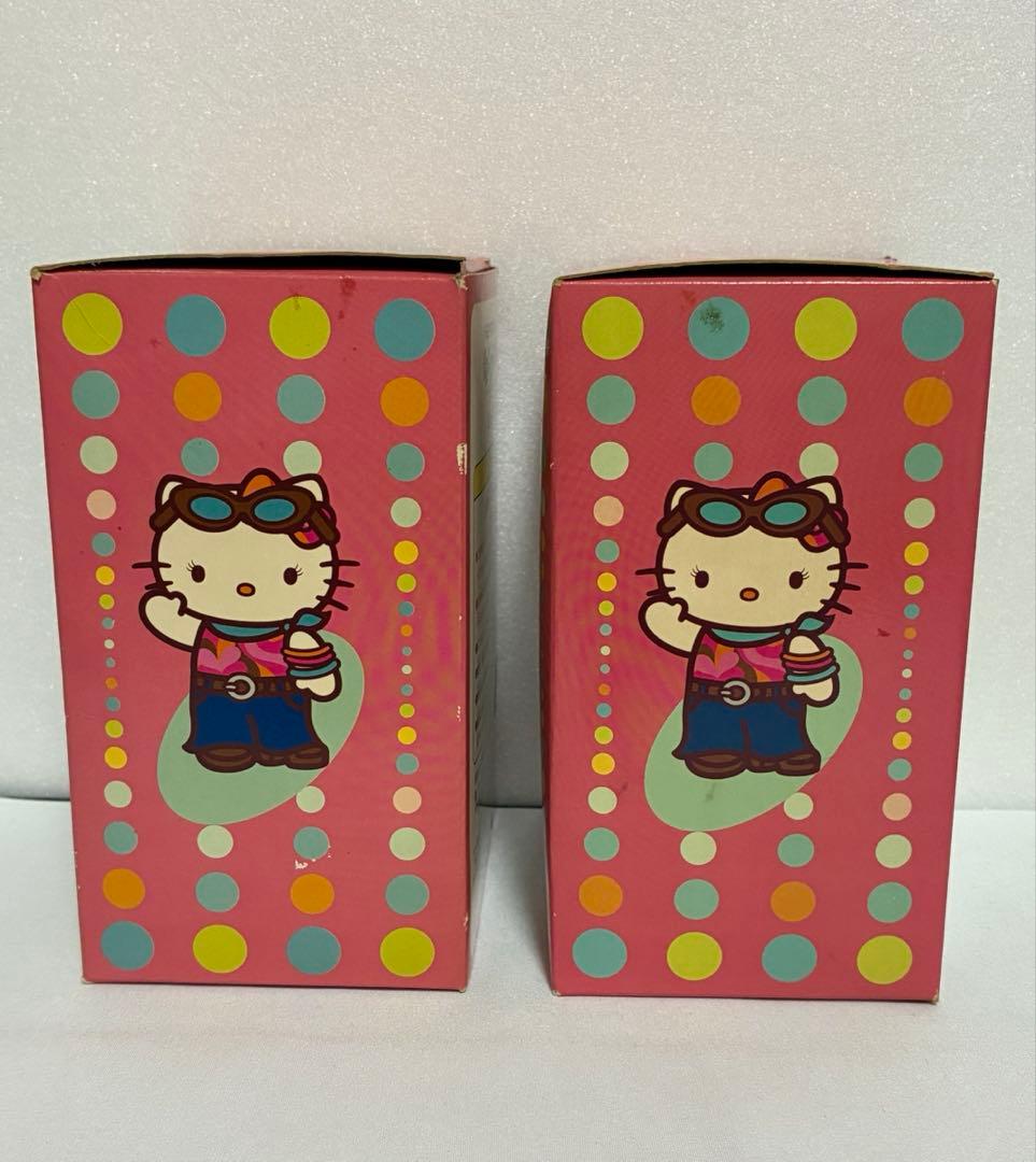 ゴーゴーガールズHello kitty 貯金箱 2種セット キャラクターグッズ