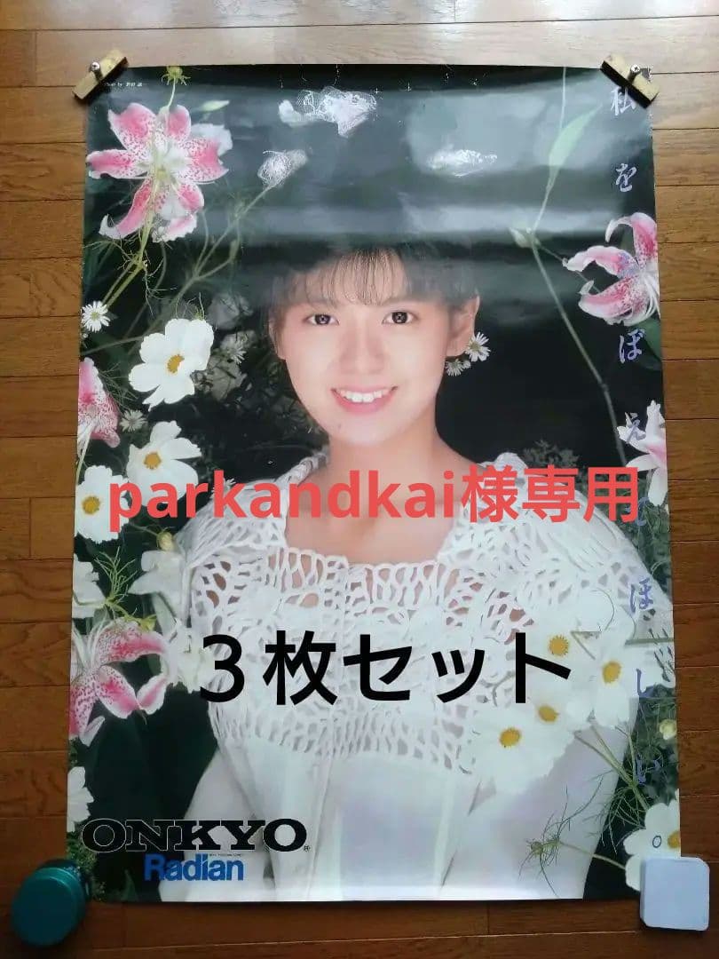 南野陽子 ポスター 3枚セット