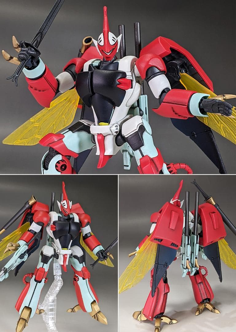 プラモデル　HG ビルバイン（聖戦士ダンバイン）組立塗装済