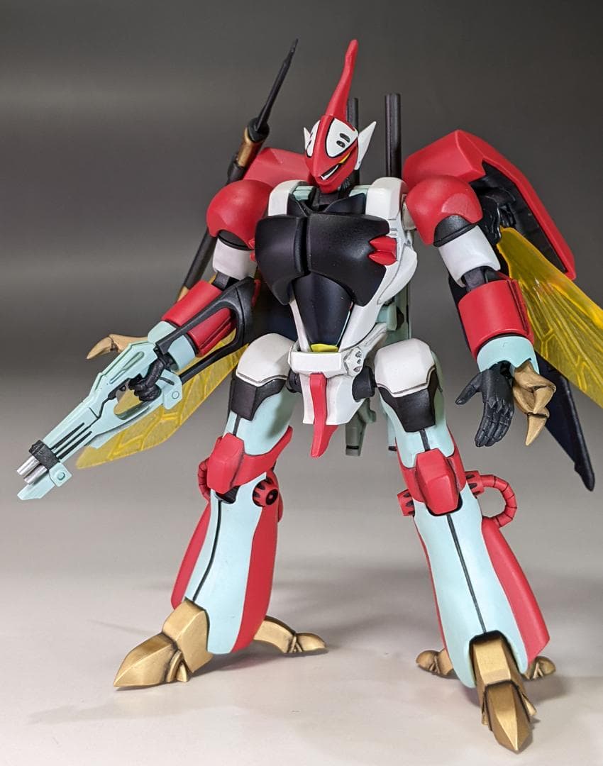 プラモデル　HG ビルバイン（聖戦士ダンバイン）組立塗装済