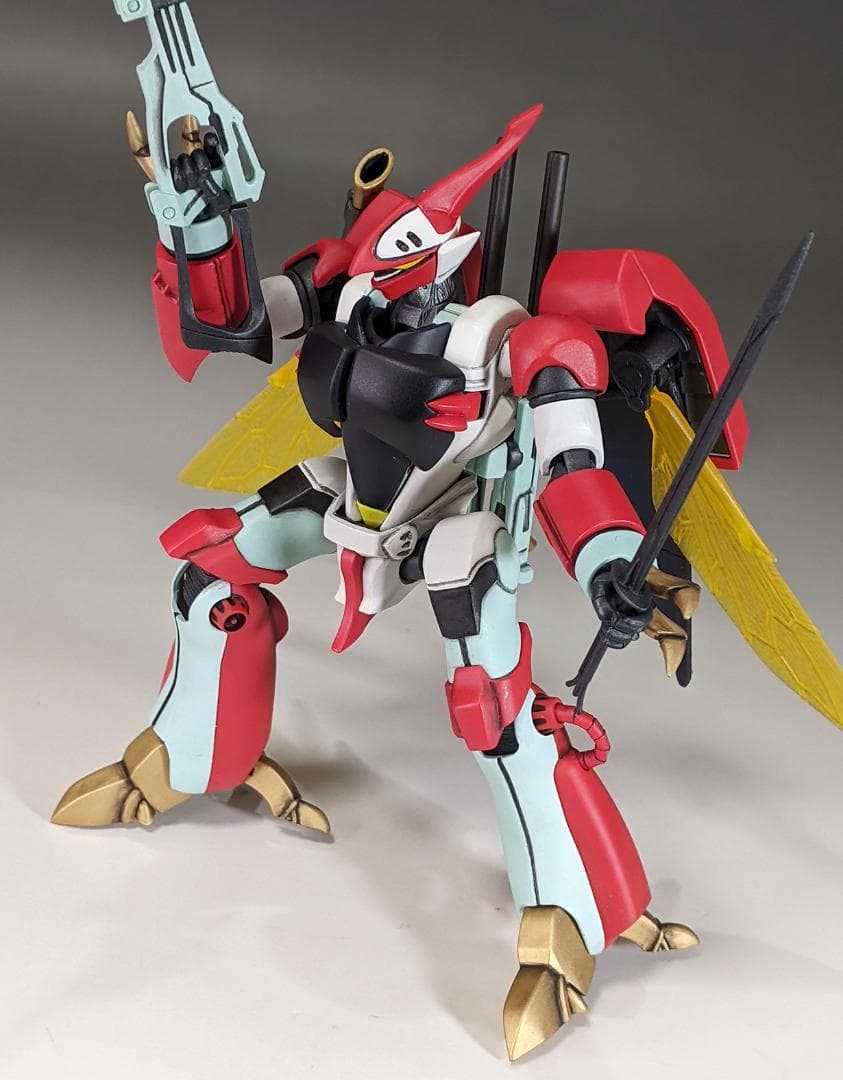 プラモデル　HG ビルバイン（聖戦士ダンバイン）組立塗装済