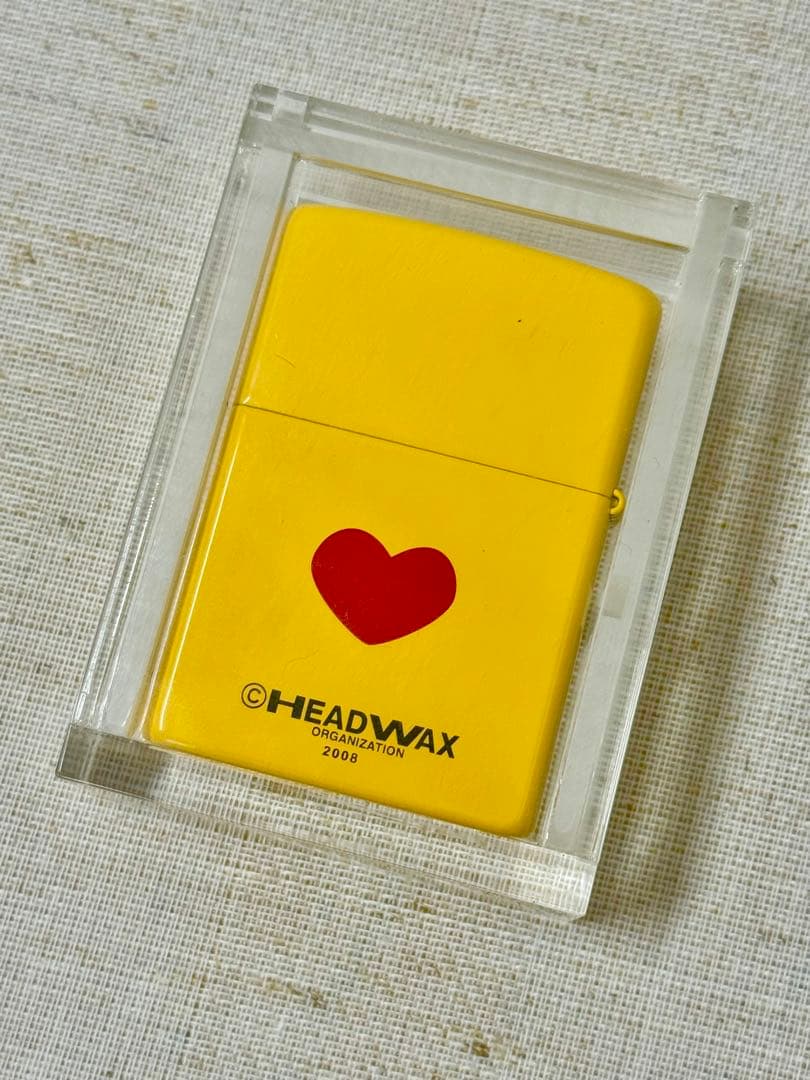 新品・未開封・未使用 hide XJAPAN イエローハート ZIPPO