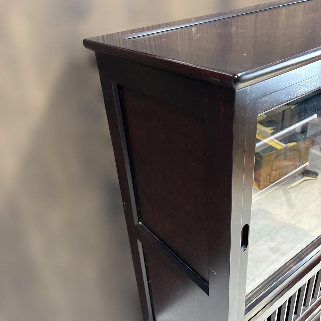 水屋箪笥 茶箪笥 食器棚 レトロ アンティーク 日向民藝 日向民芸