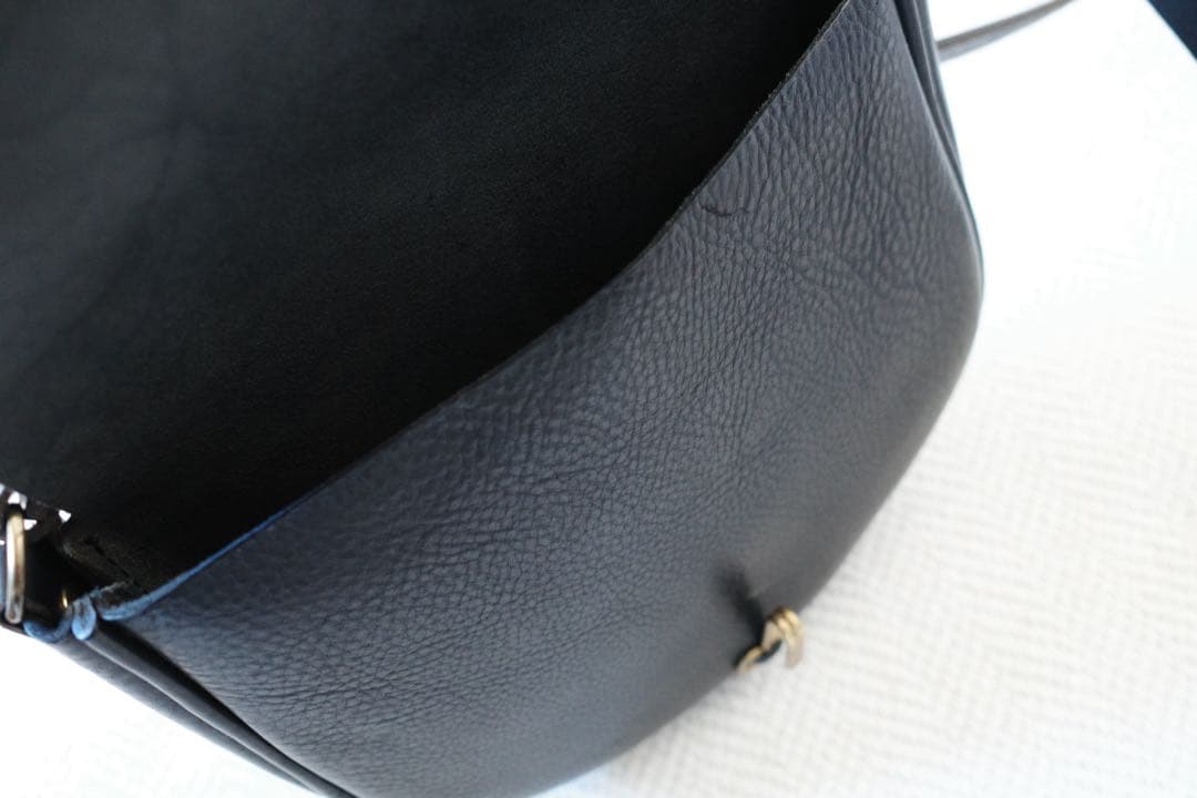 の*か様 LONA ヌーヴォーショルダー スモール ブラック