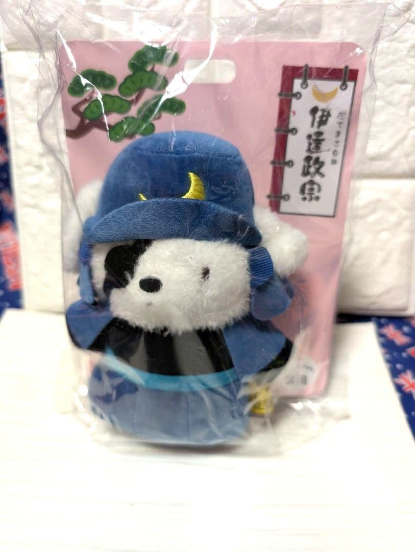 新品未使用　ふわふわたっとん武将ぬいぐるみ　７個セット　有名武将達