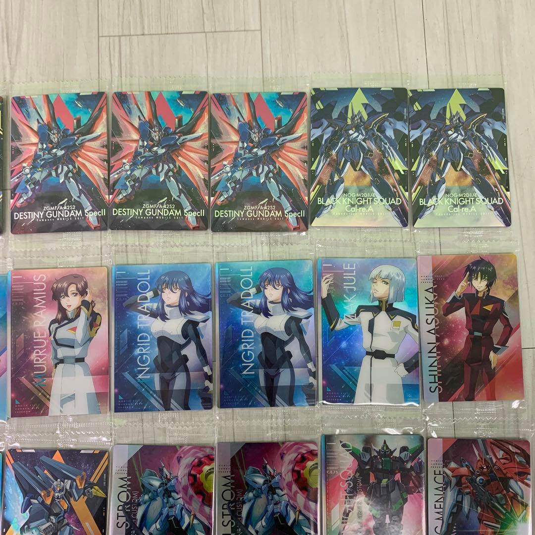 ➀未開封 機動戦士ガンダムSEED FREEDOM ウエハースカード 約42枚