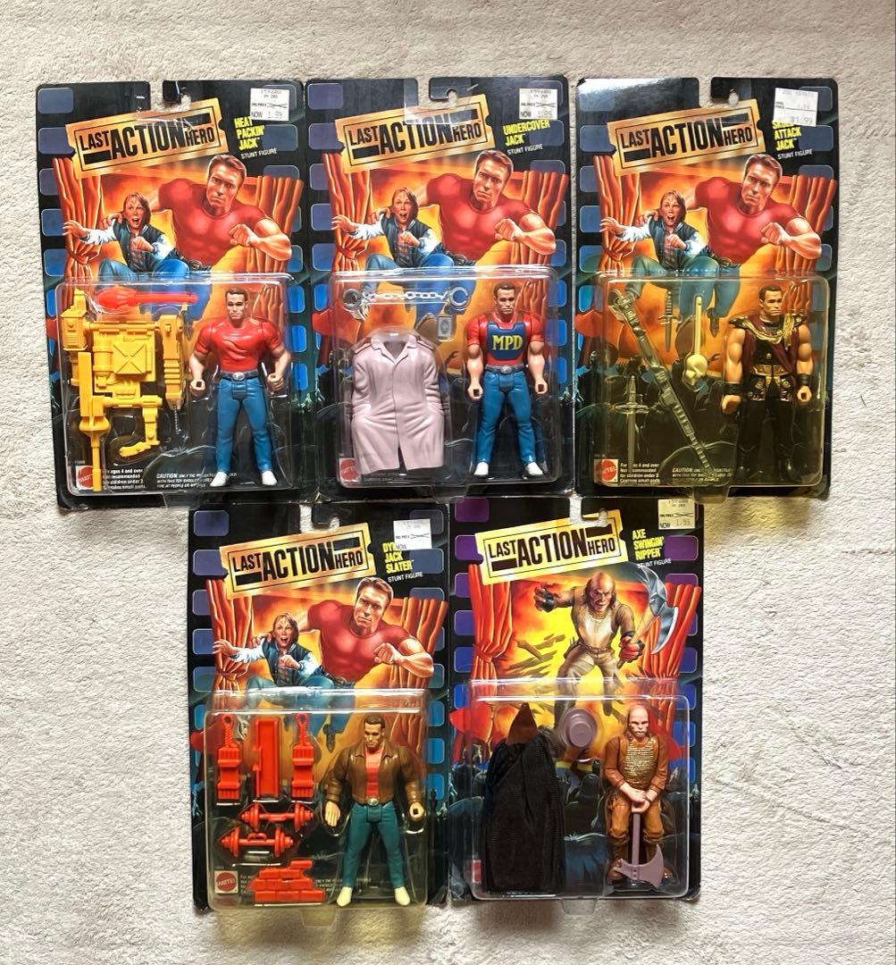 TOY 未開封 1993 ラストアクションヒーロー フィギュア 3体セット