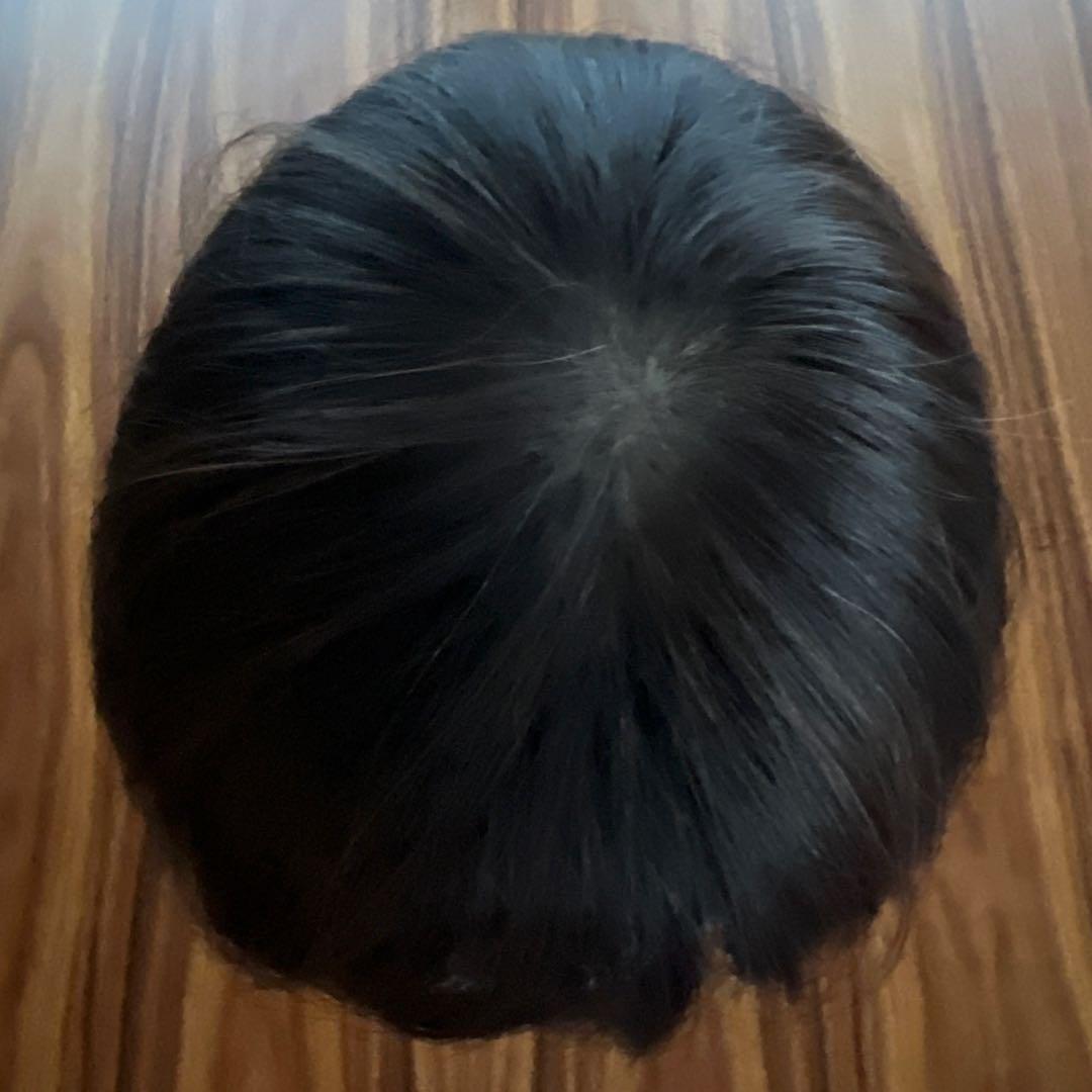 mi ワンステップ　ウィッグ　医療用人毛100% Sサイズ