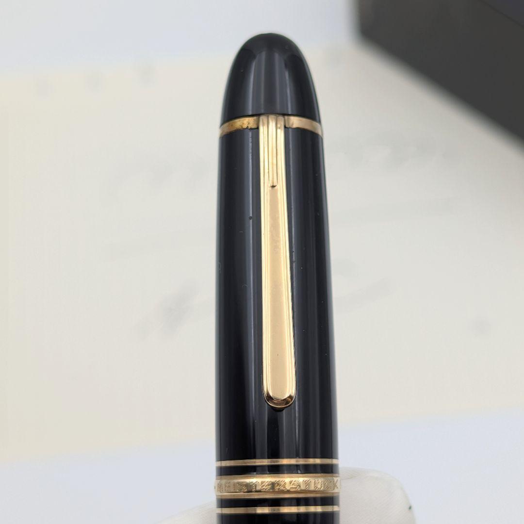 モンブラン 万年筆 マイスターシュテュック 146 M 中字 18C 全金