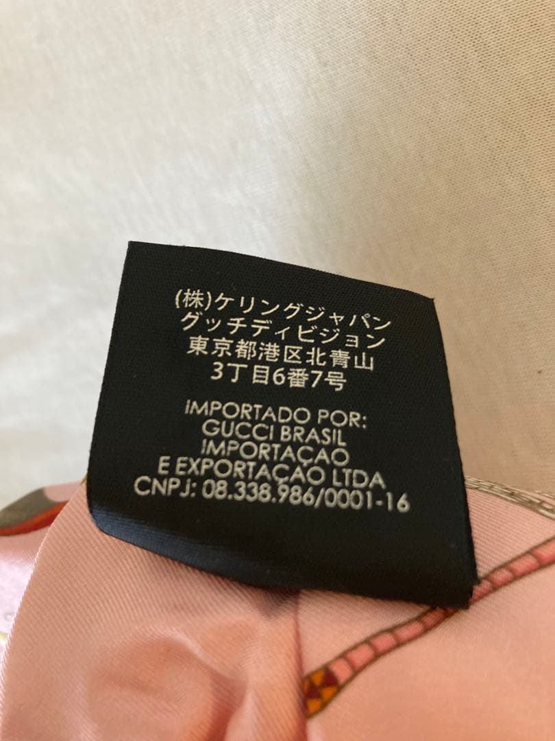 GUCCI フラワープリント ヘアバンド