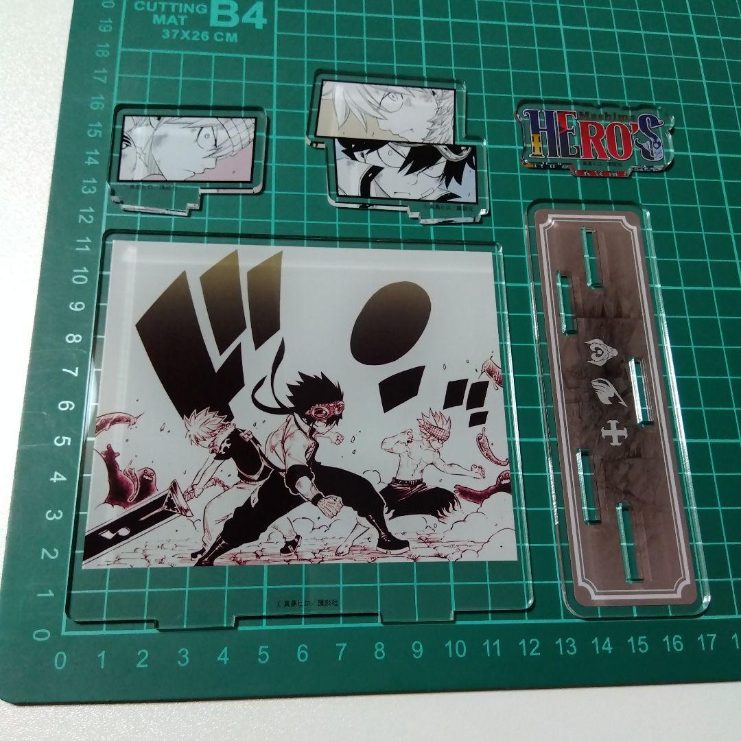 【Mashima HERO'S】ナツ＆シキ＆ハル THEキャラ アクリルジオラマ