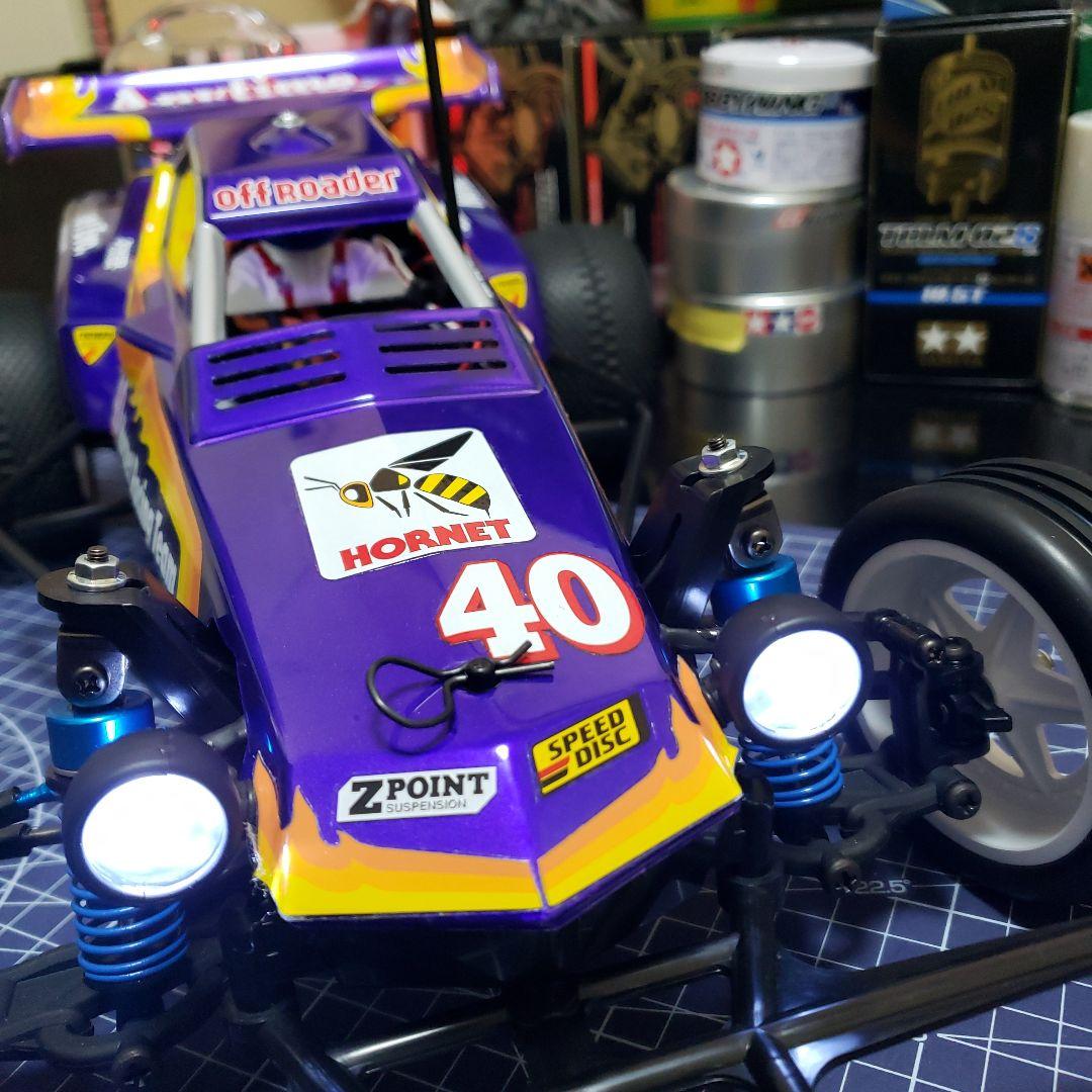 ホーネットEVO ②タミヤ カスタム LED 送受信機無しセット - メルカリ