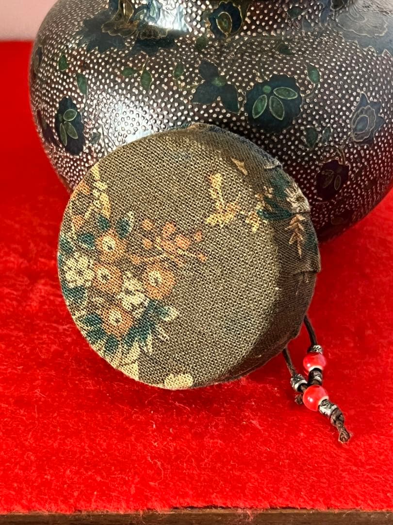 中国古美術 陶芸 茶壷 茶入【大清乾龍年製】在銘：MT2-