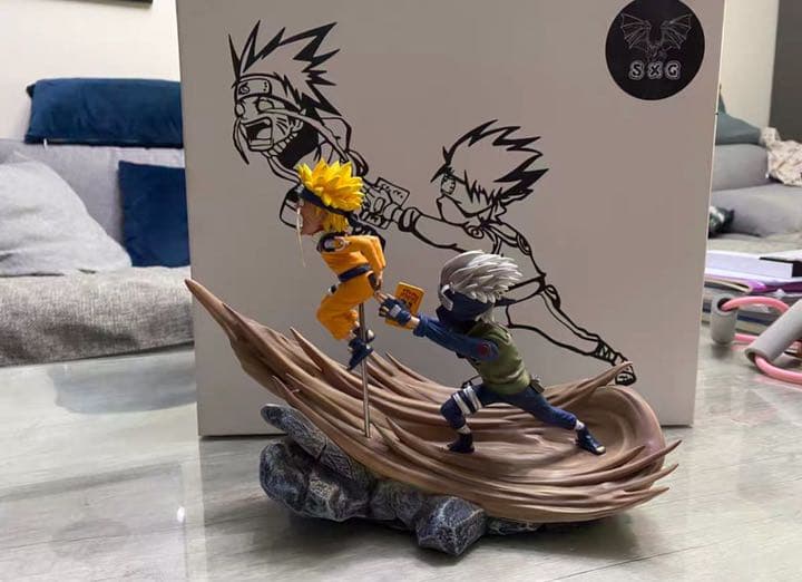 NARUTOナルトはたけカカシ うずまきナルトガレージキット ガレキ