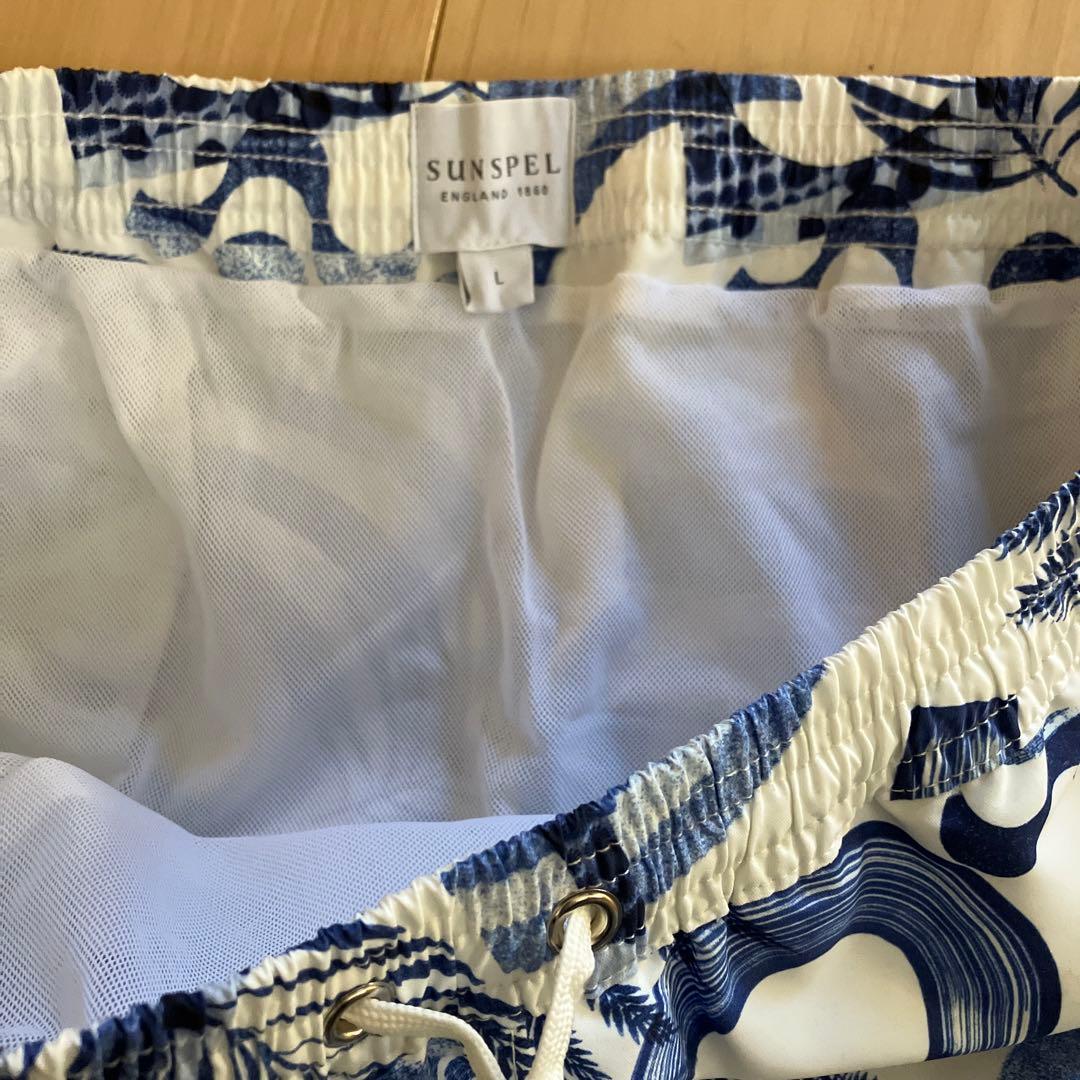 SUNSPEL メンズ スイムウェア Lサイズ 収納ポーチ付き メンズ