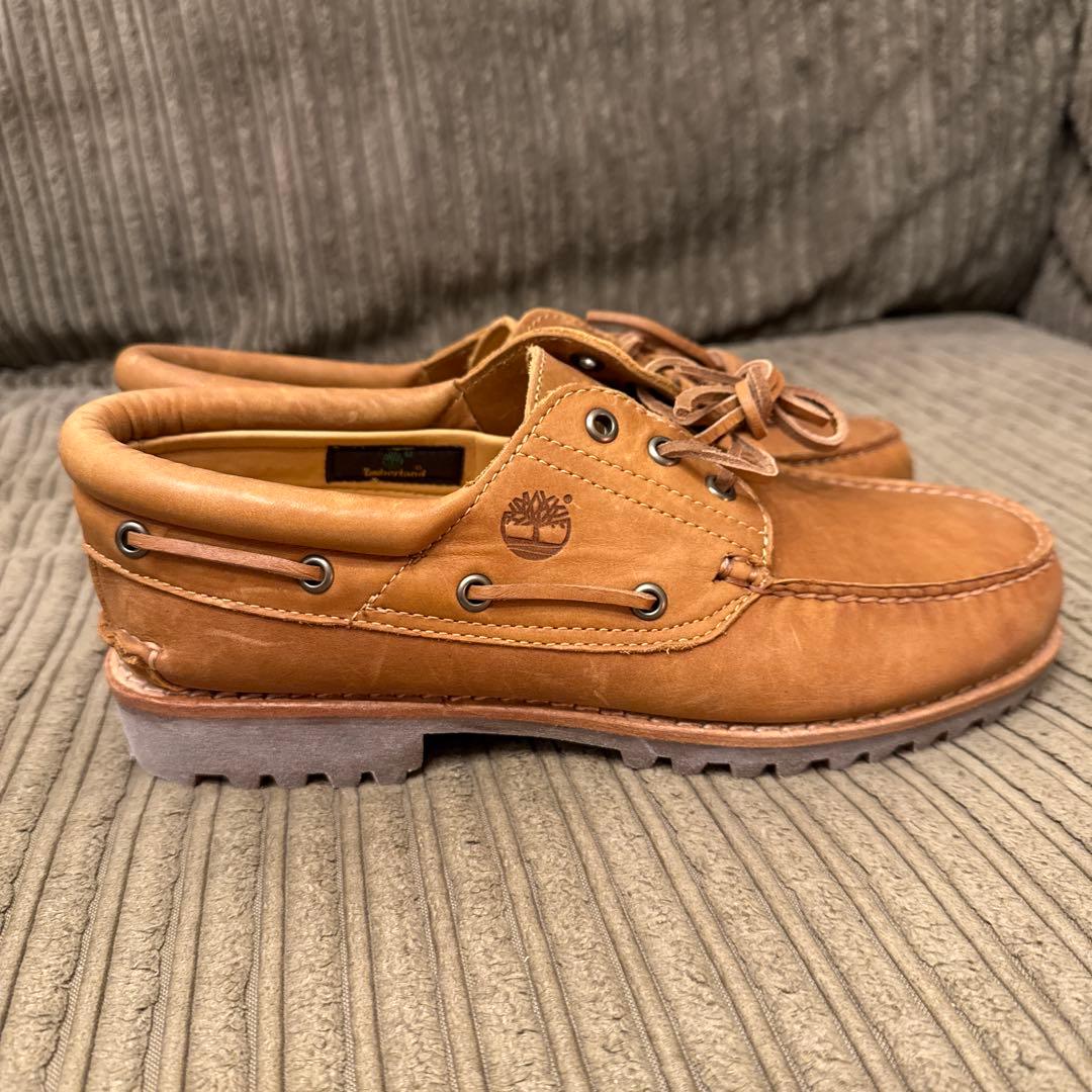 Timberland ティンバーランド 3eye スリーアイ ブラウン レザー