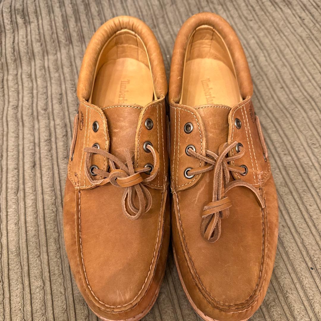 Timberland ティンバーランド 3eye スリーアイ ブラウン レザー