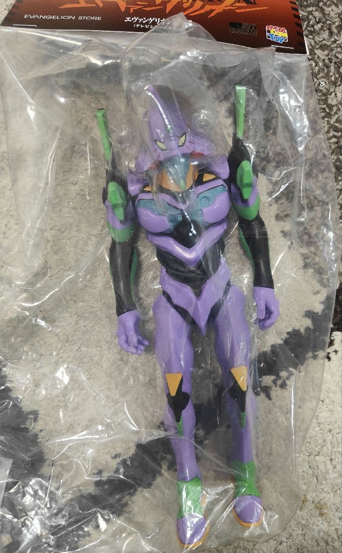 エヴァンゲリオン 初号機 ソフビ メディコム・トイ エラー品