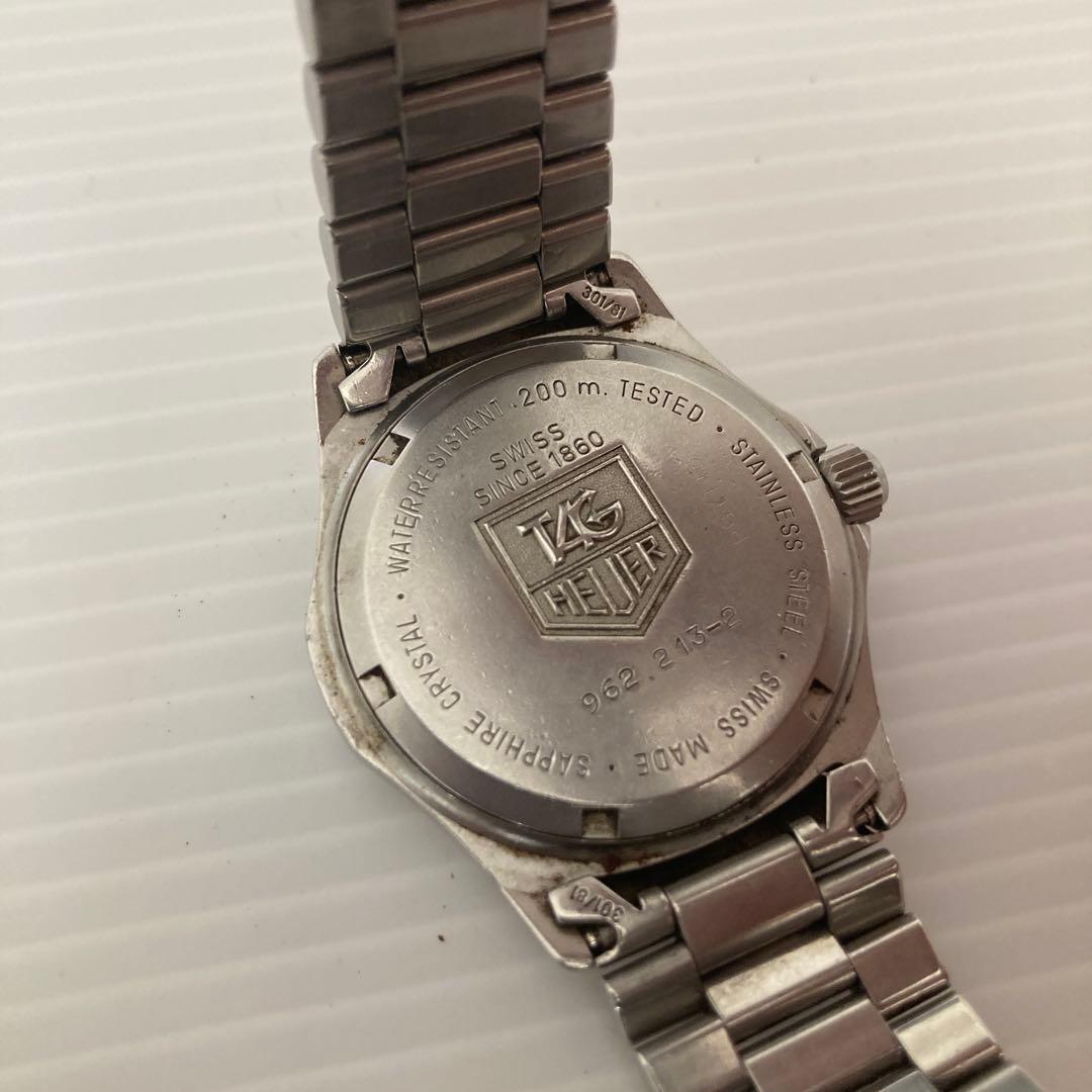 【ジャンク】TAG Heuer プロフェッショナル シルバー