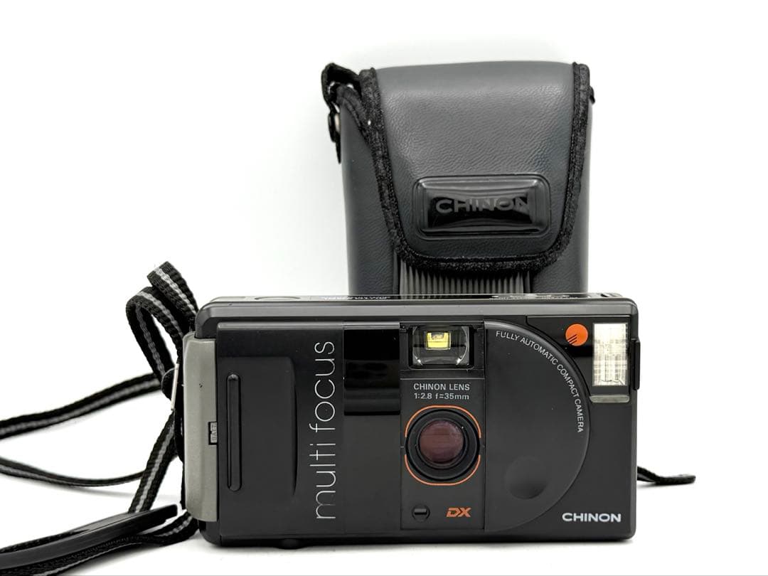 完動品】CHINON multi focus フィルムカメラ 動作確認済み