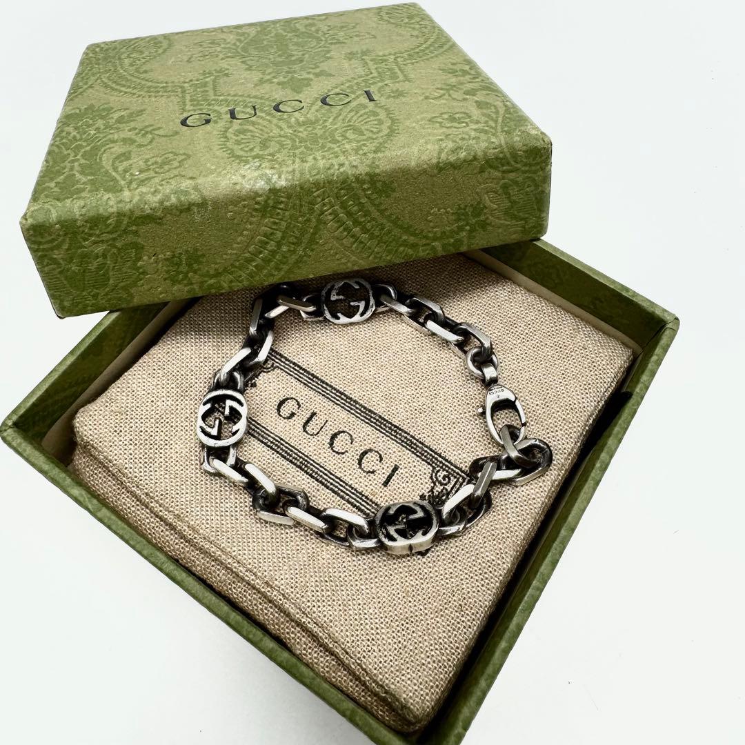 正規品】未使用に近い‼️GUCCI ブレスレット【付属品 完備】