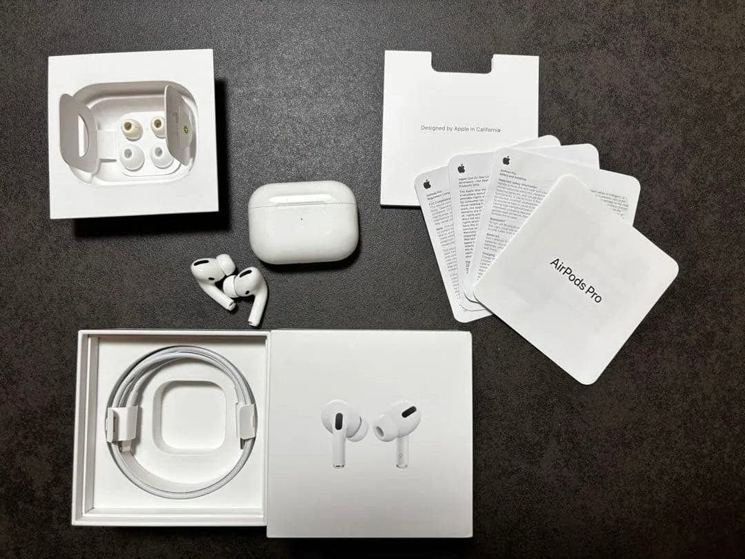 Apple AirPods Pro 第一世代 A2084 両耳 付属品あり - メルカリ