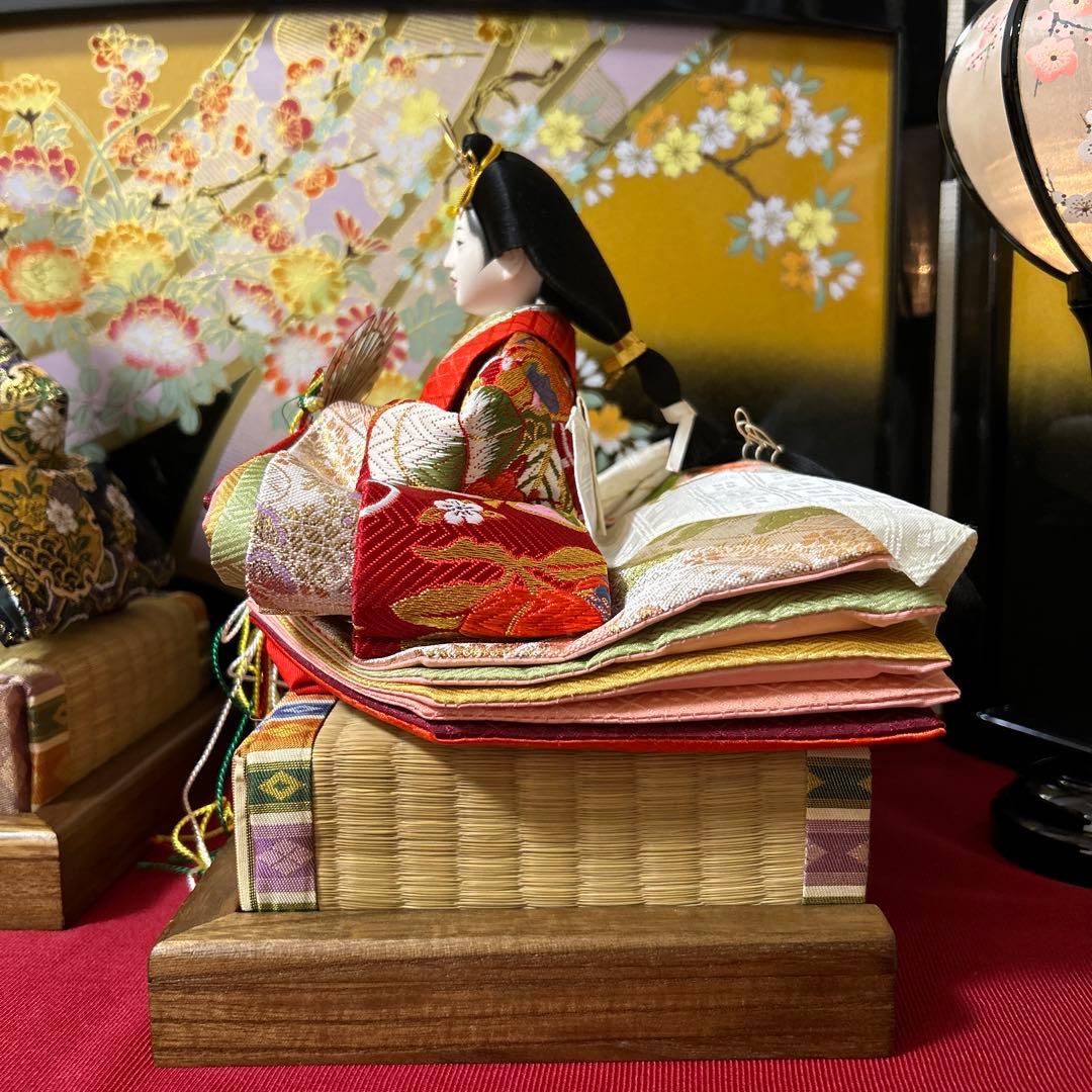 京雛 『平安水宝作 極上本頭本仕立十二単衣』 雛師 平安水宝作