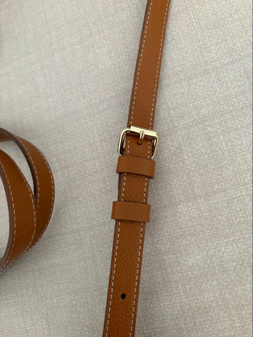 March【美品】ラシット 刺し子ジャガード 2WAYショルダーバッグ