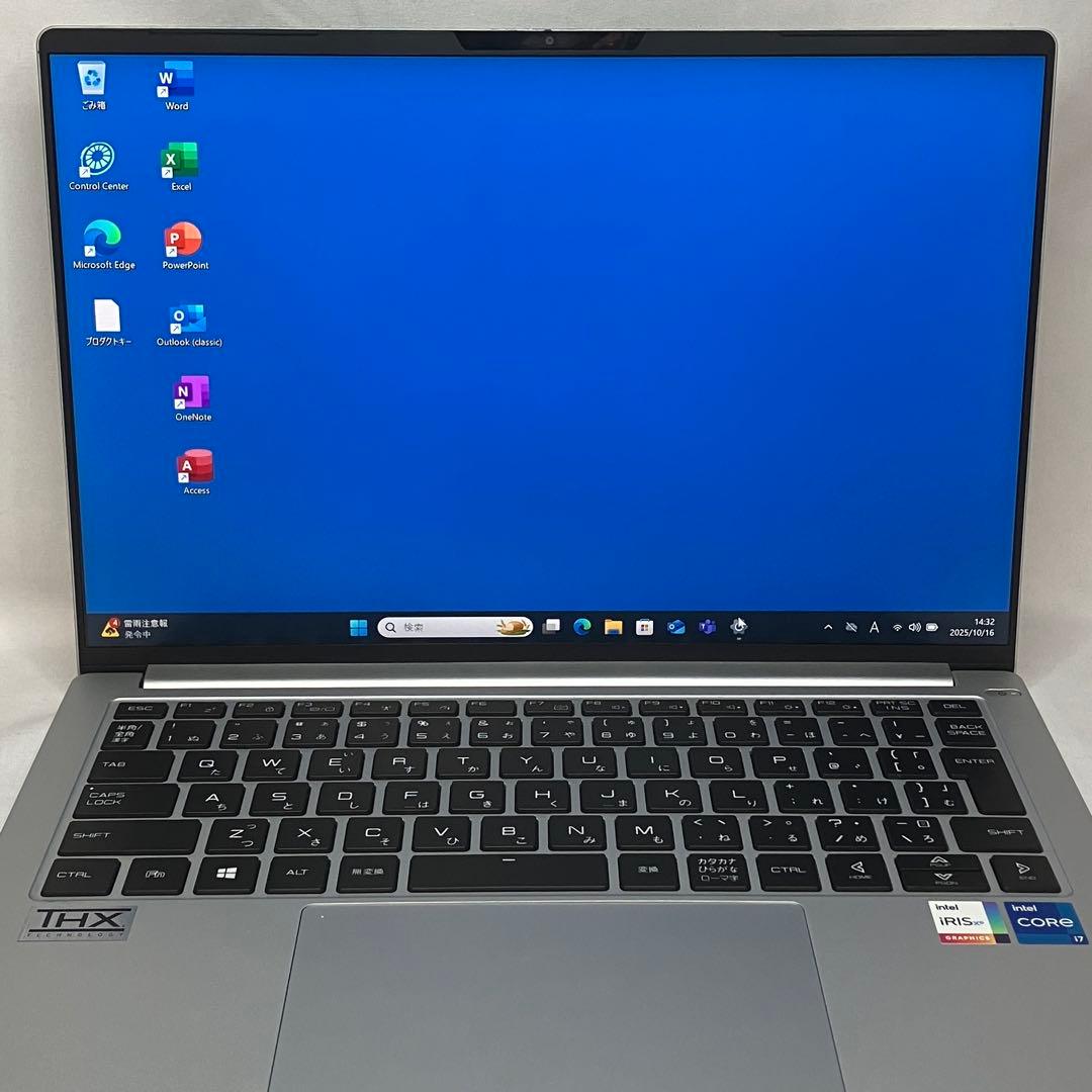 美品 DAIV 4P 11世代 i7 32GB 512GB WUXGA オフィス 美品 DAIV 4P 11