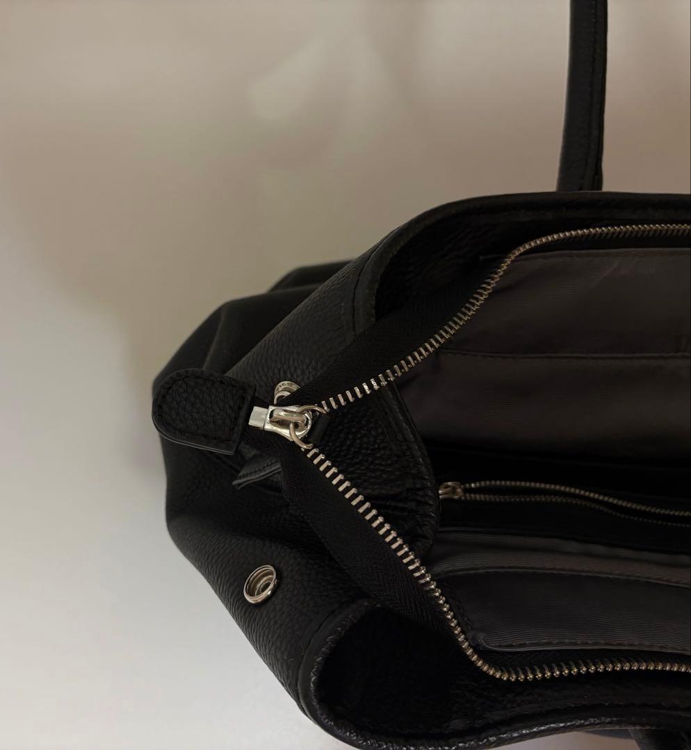 バーニーズニューヨーク　ビジネス　トートバッグ　ブラック