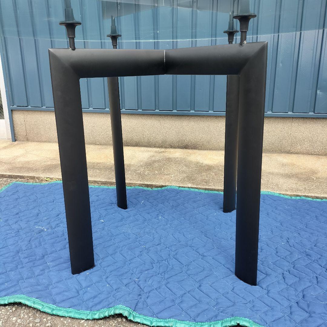 モ*ン様 アビタスタイル MTT0006CLA ガラステーブル 展示品(ESM0