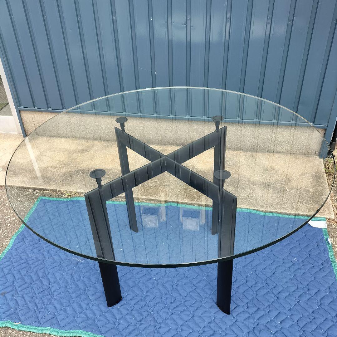 モ*ン様 アビタスタイル MTT0006CLA ガラステーブル 展示品(ESM0