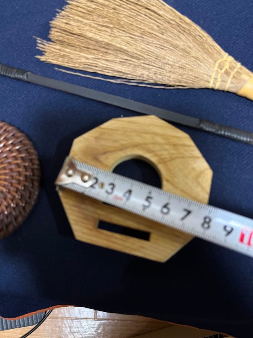 煎茶道具 瓶床 茶箒 炉扇 銚座 瓶敷き