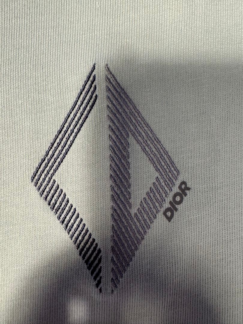 な様DIOR 23SS Diamond relaxed fit T-shirt Dior Oblique Relaxed-Fit