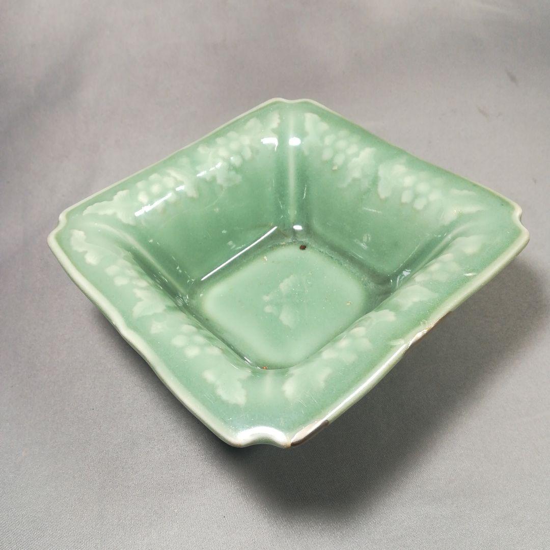 直しあり 三田青磁 四方鉢