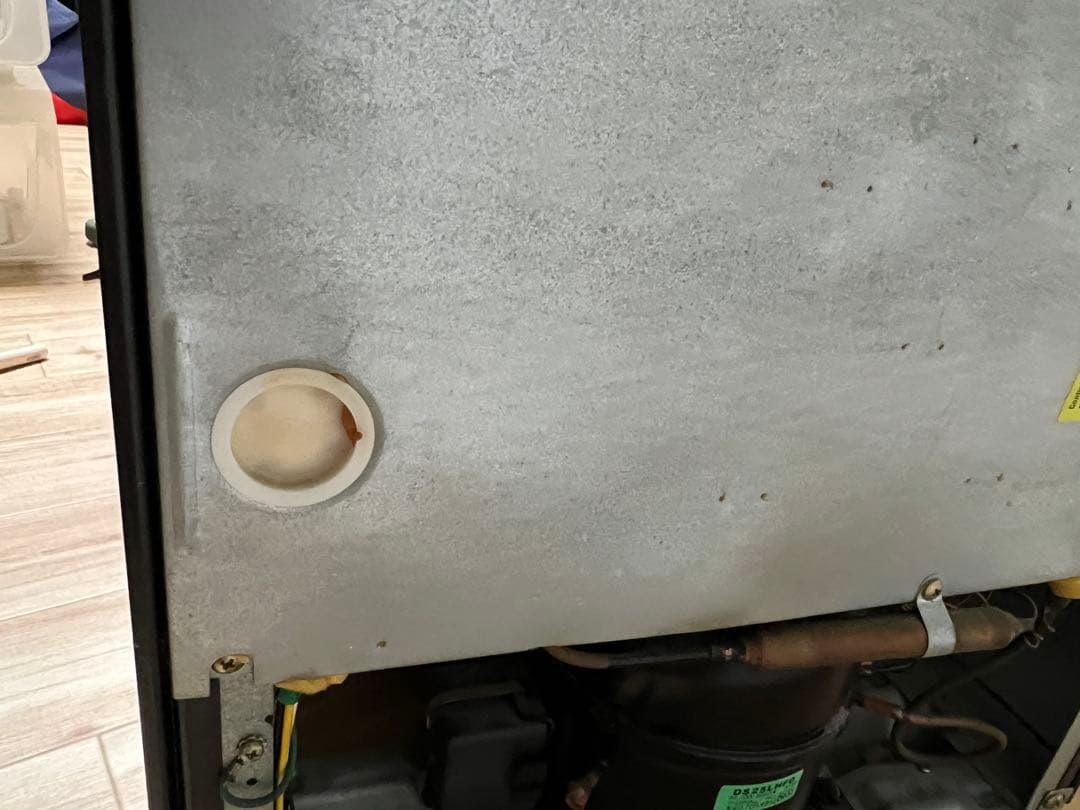 DAEWOO ブラック冷蔵庫 45×45×50 一人暮らし　45L