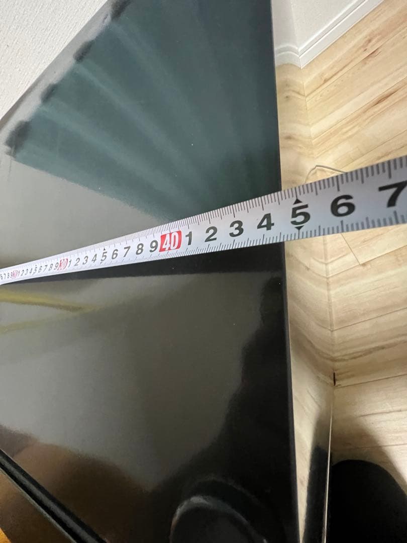 DAEWOO ブラック冷蔵庫 45×45×50 一人暮らし　45L