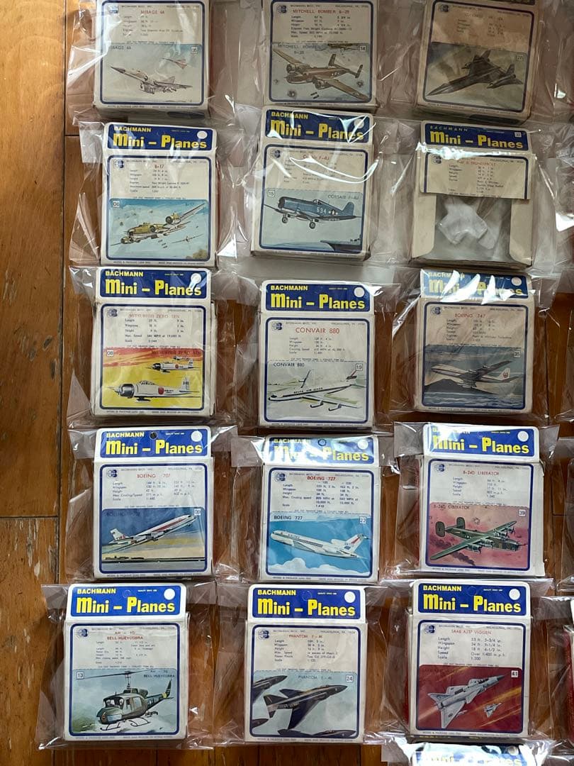 TOMY BACHMANN mini-planes トミー ミニプレーン 32個