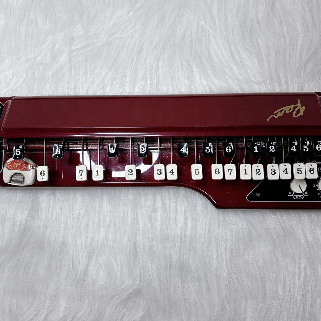 動作確認済み SUZUKI 大正琴 蘭 ハードケース付き 清掃済 希少品