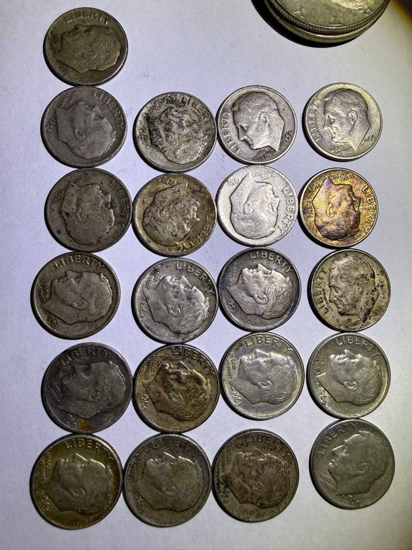 アメリカ 旧貨幣 銀貨 ハーフ クオーター ダイム