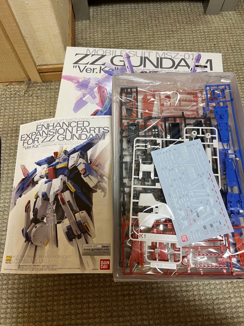 MG 1/100 強化型ZZガンダムVer.Ka + 強化型拡張パーツ ショップ