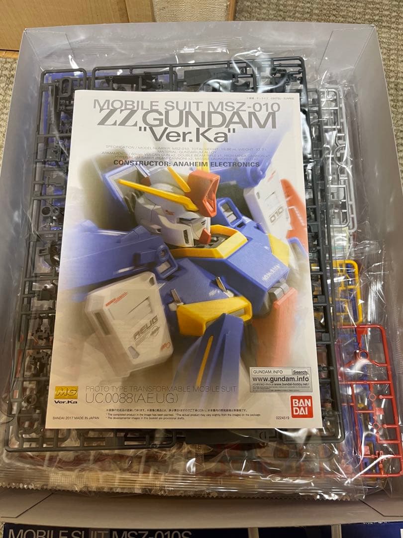 MG 1/100 強化型ZZガンダムVer.Ka + 強化型拡張パーツ ショップ