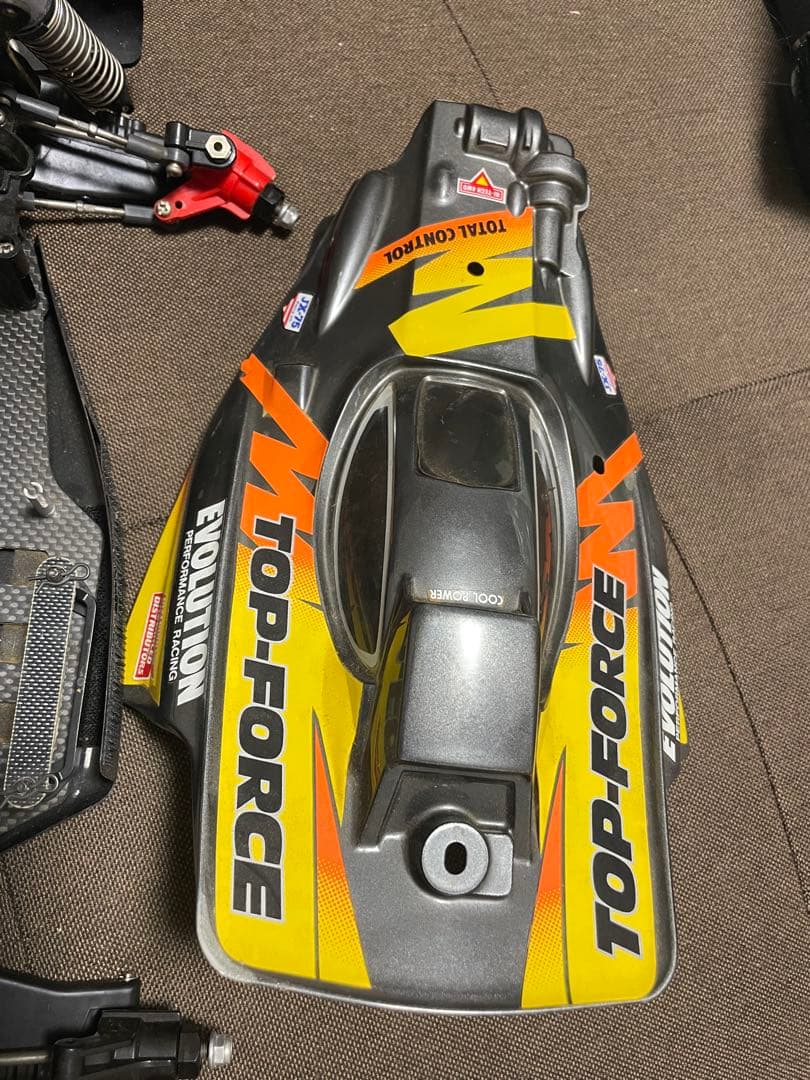 明日まで値下げ！【ラジコン】引退品トップフォースEVO （タミヤ）他.パーツ多数