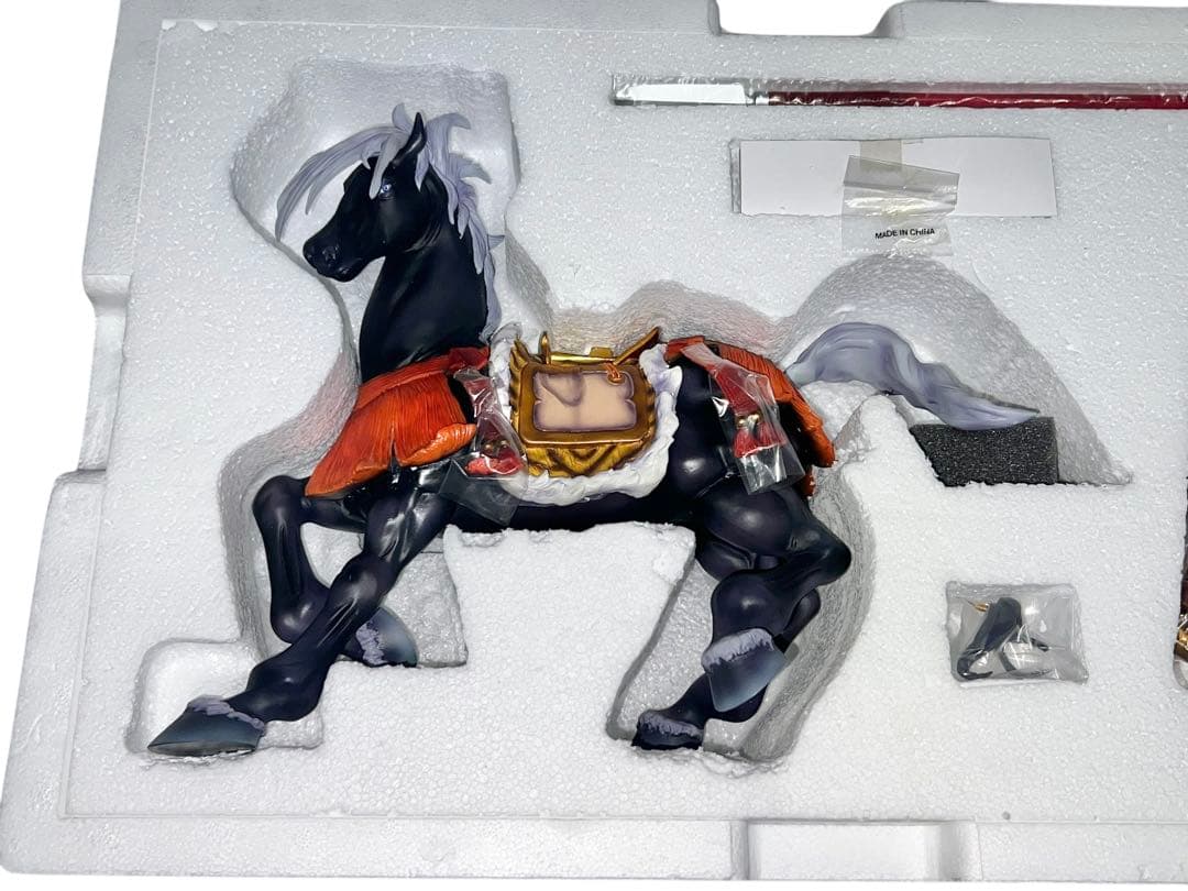 デッドストック　ほぼ未使用　慶次と松風 花の慶次 スタチュー