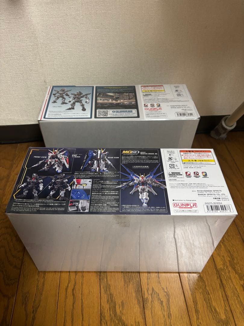 MGSD フリーダムガンダム+フリーダムガンダムクリアカラー2個セット