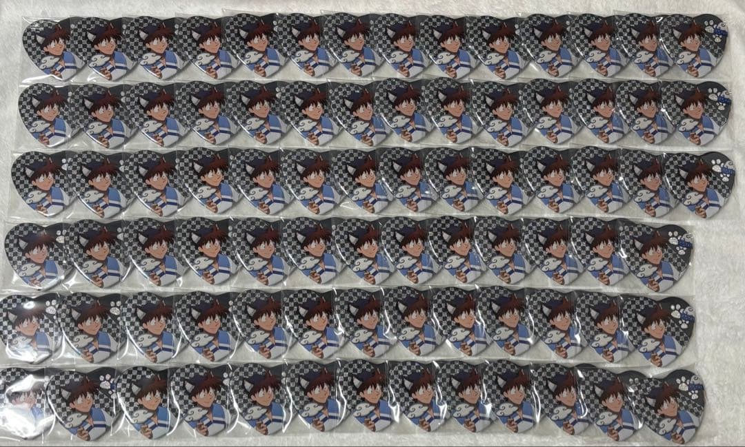 忍たま乱太郎 土井半助 ナンジャタウン ハート缶バッジ 81点 忍たま乱